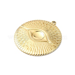 Ионное покрытие (ip) подвеска из нержавеющей стали 304 с кабошоном&nbsp;STAS-B058-12G-01