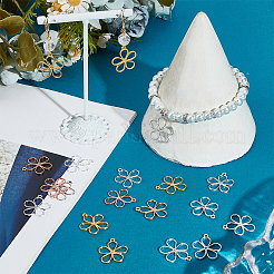 100 шт. 5 цвета подвески из сплава в тибетском стиле&nbsp;FIND-SC0009-47