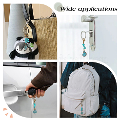 24 шт. 6 стиля подвесные украшения из сплава на тему океана&nbsp;HJEW-GO00216