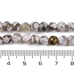 Природные пожары треск агат бисер нитей&nbsp;G-C082-A01-43