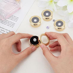 4 шт. круглых ящиков для хранения россыпных алмазов из сплава&nbsp;CON-BC0008-09