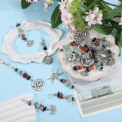 30шт 3стиля подвеска из сплава украшение&nbsp;HJEW-CA00049