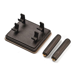 2 стойка для колец из искусственной кожи с Т-образной перемычкой&nbsp;RDIS-A003-01A