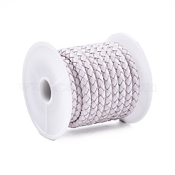 Плетеный шнур коровья кожа&nbsp;NWIR-N005-01R-4mm