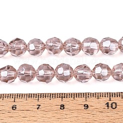 Стеклянные бусины с гальваническим покрытием &nbsp;EGLA-Q129-01A