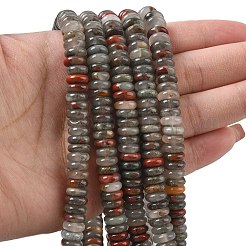 Природные африканские гелиотроп бисер пряди&nbsp;G-G329-A02-3x8mm