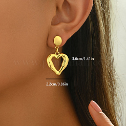 201 ретро-серьги-гвоздики из нержавеющей стали&nbsp;AK7581-4