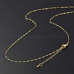 Ожерелья-цепочки из латуни для женщин&nbsp;LS-NJEW-D302-35G