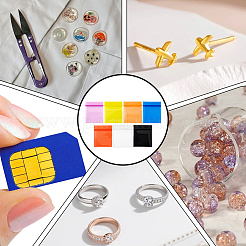 350 шт. 7-цветные полиэтиленовые пластиковые пакеты с застежкой-молнией&nbsp;ABAG-PH0001-66