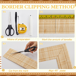 Самоклеящаяся полиэтиленовая контактная бумага&nbsp;AJEW-WH20001-94C-10