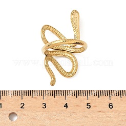 Кольца-манжеты из нержавеющей стали 304 для женщин&nbsp;RJEW-Z103-01G-03