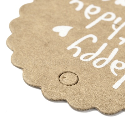 Крафт-бумага подарочные бирки&nbsp;CDIS-L008-B04-1