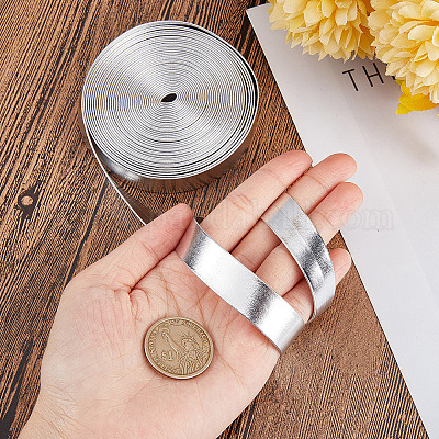 Мягкий плоский шнур из искусственной кожи&nbsp;LC-WH0006-03C-01-1