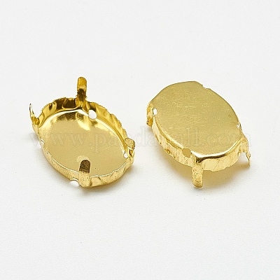 201 нержавеющая сталь для пришивания штифтов&nbsp;LS-STAS-T032-03G-10x14mm-1