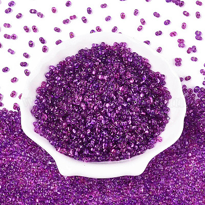 Выпечка краска стеклянные бусины&nbsp;SEED-K009-03B-04-1