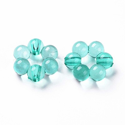 Прозрачные акриловые бусинки кадров&nbsp;TACR-S153-01A-68-1