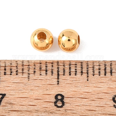 Латунные бусины&nbsp;KK-C157-01B-G-1