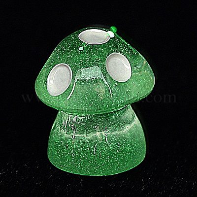 Грибные светящиеся украшения из смолы RESI-SZC0004-13I-1