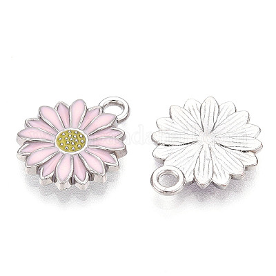 Подвески из эмали и сплава&nbsp;ENAM-A139-05P-04-1