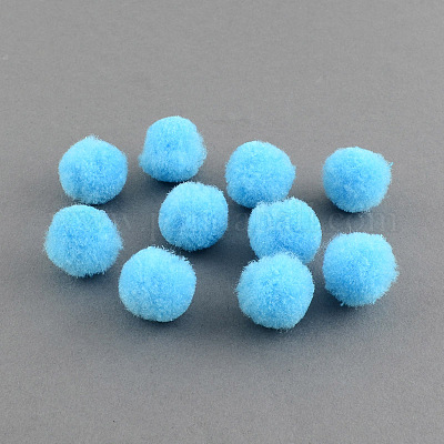 DIY кукла ремесло пом пом пом пом пряжа шары AJEW-S006-20mm-06-1