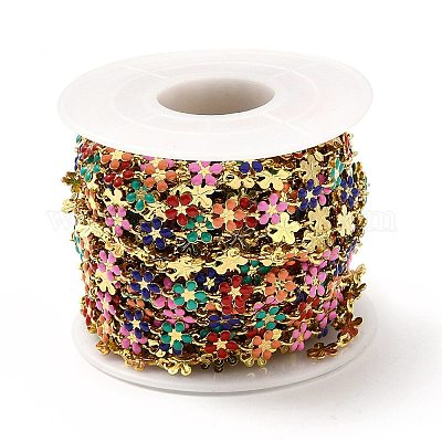 Ионное покрытие (ip) эмалированные цепи из хирургической нержавеющей стали 316 ручной работы CHS-I019-17A-1