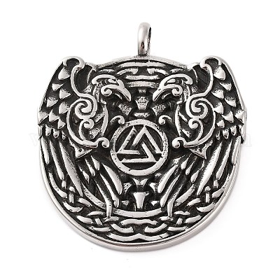 Большие подвески из хирургической нержавеющей стали 316 STAS-Z073-46AS-1