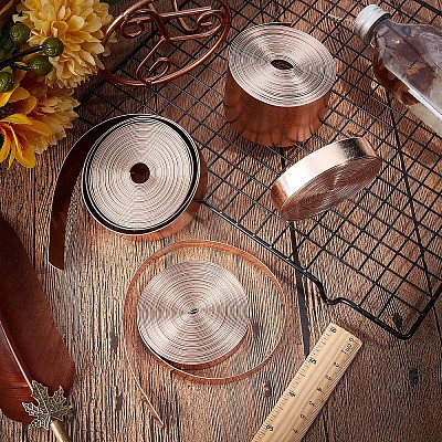 Мягкий плоский шнур из искусственной кожи&nbsp;LC-WH0006-03D-03-1