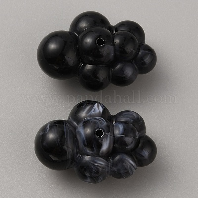 Непрозрачные акриловые бусины&nbsp;SACR-TAC0005-04B-1