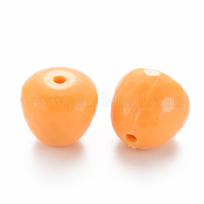 Непрозрачные акриловые бусины&nbsp;X-MACR-S373-10A-1