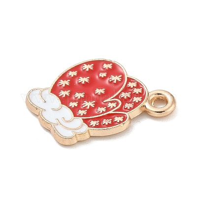 Рождественские эмали сплава подвески&nbsp;ENAM-K074-01G-01-1