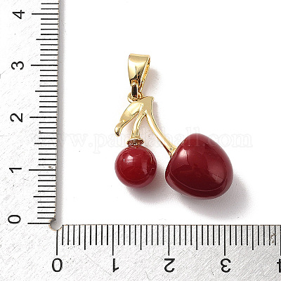 Подвески латуни cmолы&nbsp;KK-D383-01G-03-1