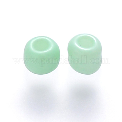 6/0 стеклянная краска для выпечки круглых бусин&nbsp;SEED-S036-01C-02-1