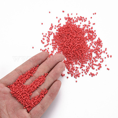 Стеклянные цилиндрические бусины SEED-S047-A-008-1