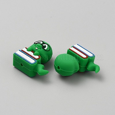 Силиконовые бусины&nbsp;SIL-CJC0003-08G-1