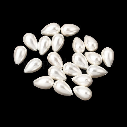 Жемчужные бусины с гальваническим покрытием&nbsp;BSHE-B008-03-1