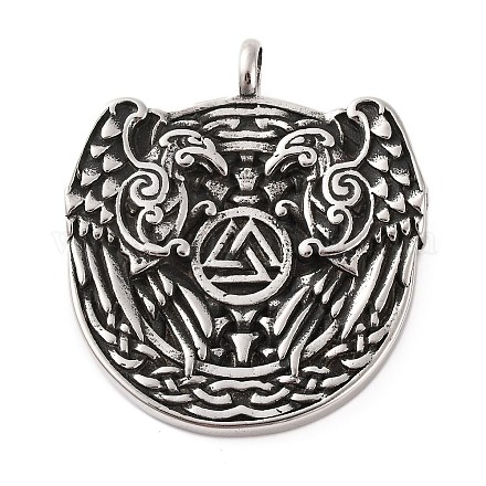 Большие подвески из хирургической нержавеющей стали 316 STAS-Z073-46AS-1