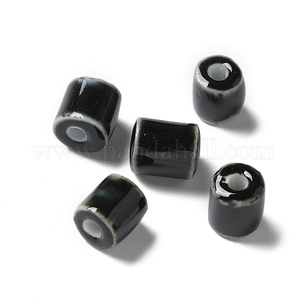 Фарфоровые бусины ручной работы PORC-L080-I02-1