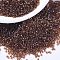 MIYUKI Delica Beads, Cylinder, Japanese Seed Beads, 11/0, Transparent Colours Lustered, (DB1891) Transparent Dark Topaz Luster, 1.3x1.6mm, Hole: 0.8mm, about 100000pcs/500g