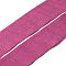 Linen Rolls, Jute Ribbons for Craft Making, Flat, Camellia, 2-3/8 inch(60mm), about 2.19 Yards(2m)/Roll