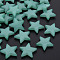 Imitation Jelly Acrylic Beads, Star, Medium Aquamarine, 20.5x22x5mm, Hole: 1.8mm, about 500pcs/500g