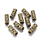 Tibetan Style Hollow Tube Beads, Cadmium Free & Nickel Free & Lead Free, Antique Bronze, 23x8mm, Hole: 5mm