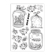 Прозрачные штампы из ПВХ с летней тематикой&nbsp;DIY-WH0631-0222-8