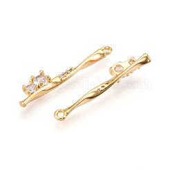 Латунные микро проложить кубического циркония подвески&nbsp;LS-KK-N261-119B-G