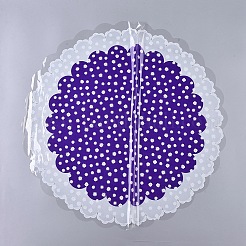 Ориентированная полипропиленовая (OPP) пластиковая бумага для упаковки подарков&nbsp;LS-AJEW-F043-01E