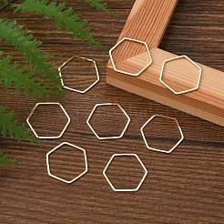 Латунные соединительные колечки&nbsp;X-KK-S327-03KC