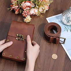 Женская поясная сумка из искусственной кожи для мобильного телефона на открытом воздухе&nbsp;AJEW-WH0504-39A