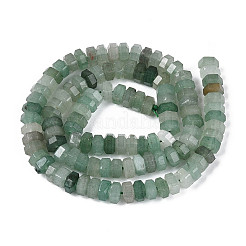 Естественный зеленый авантюрин бисер нитей&nbsp;G-N357-14A-09