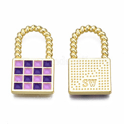 Подвески в шахматном порядке из сплава&nbsp;PALLOY-S132-255C-RS