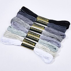 1 пакетик 6-слойных хлопковых ниток для вышивания&nbsp;DIY-DJ0005-19