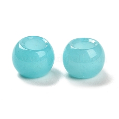 Европейские бусины из натурального окрашенного нефрита&nbsp;G-R488-01D